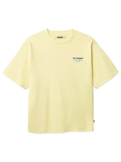 Woodbird Woodbird T-shirt - 2616-402 - Geel