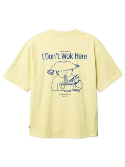 Woodbird Woodbird T-shirt - 2616-402 - Geel