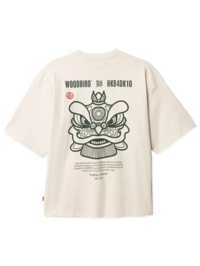 Woodbird Woodbird T-shirt - 2616-404 - Beige