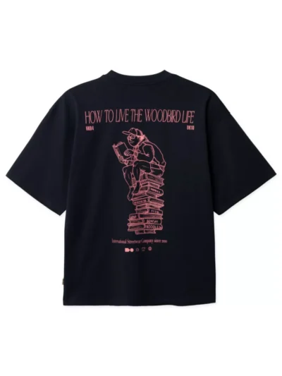 Woodbird Woodbird T-shirt - 2616-405 - Blauw