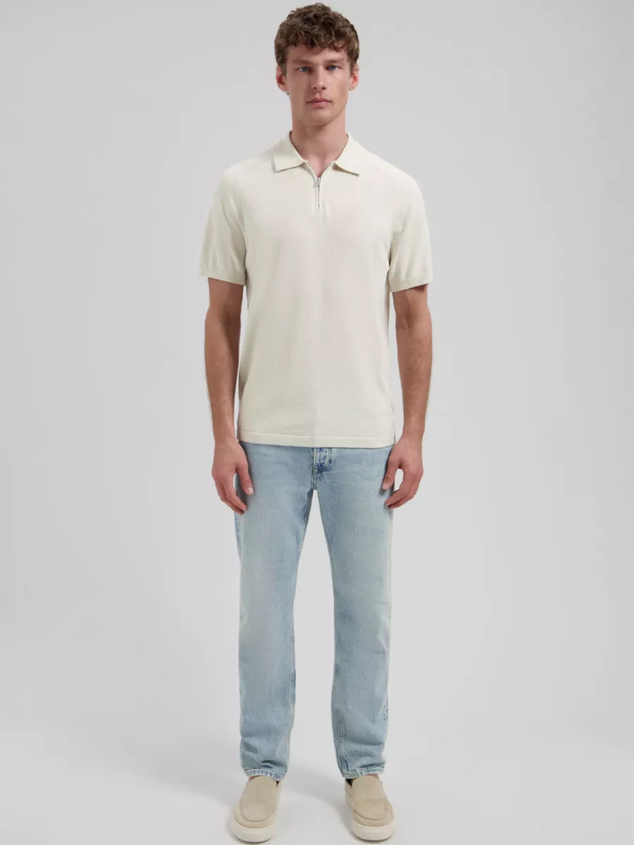 Dstrezzed Polo - 421014-SS26 - Beige 4 Dstrezzed Dstrezzed Polo - 421014-SS26 - Beige