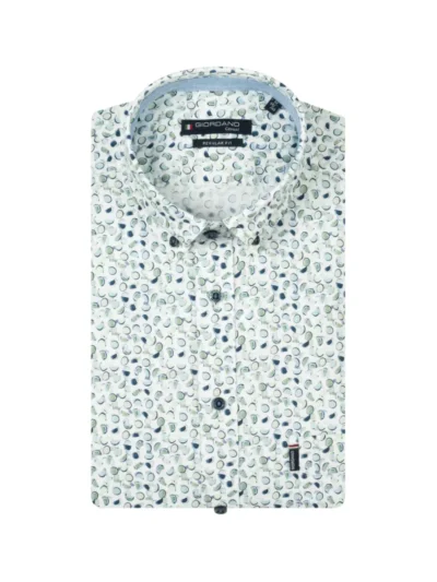 Giordano Giordano Overhemd - 616030 - Groen