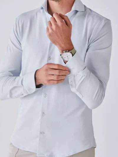 John Miller John Miller Overhemd - 5142675-110-000-000 - Blauw