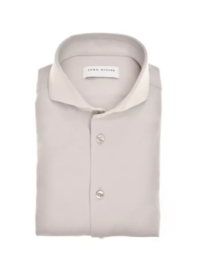 John Miller John Miller Overhemd - 5142675-210-000-000 - Grijs
