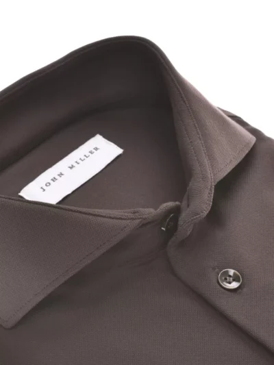 John Miller John Miller Overhemd - 5142675-690-000-000 - Bruin