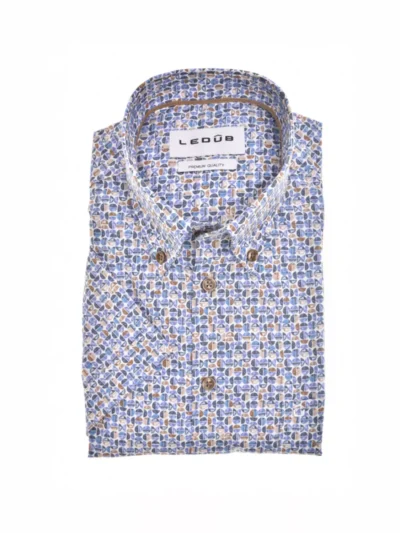 Ledub Ledub Overhemd - 0143296-140-645-000 - Blauw