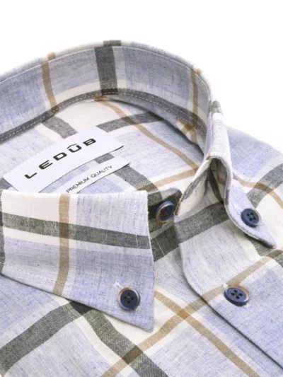 Ledub Ledub Overhemd - 0143381-170-000-000 - Blauw