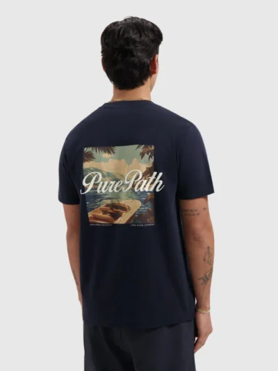 Pure Path Pure Path T-shirt - 26010108 - Blauw