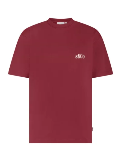 Supply & Co Supply & Co T-shirt - SCO26118BE02 - Rood