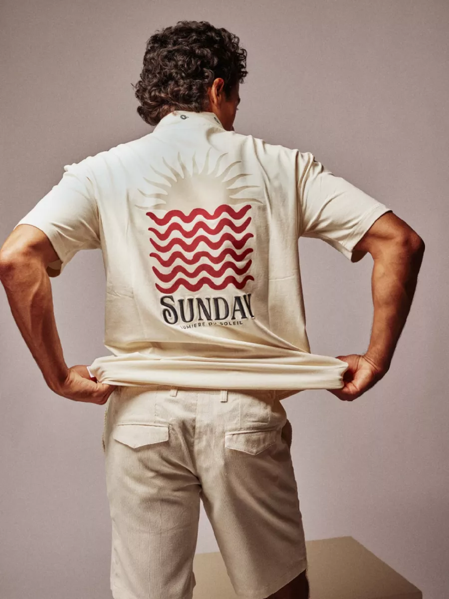 Supply & Co T-shirt - SCO26118EZ03 - Beige 3 Supply & Co Supply & Co T-shirt - SCO26118EZ03 - Beige