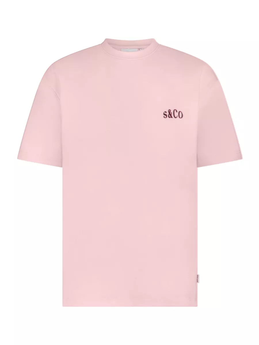 Supply & Co T-shirt - SCO26118FE06 - Roze 1 Supply & Co Supply & Co T-shirt - SCO26118FE06 - Roze