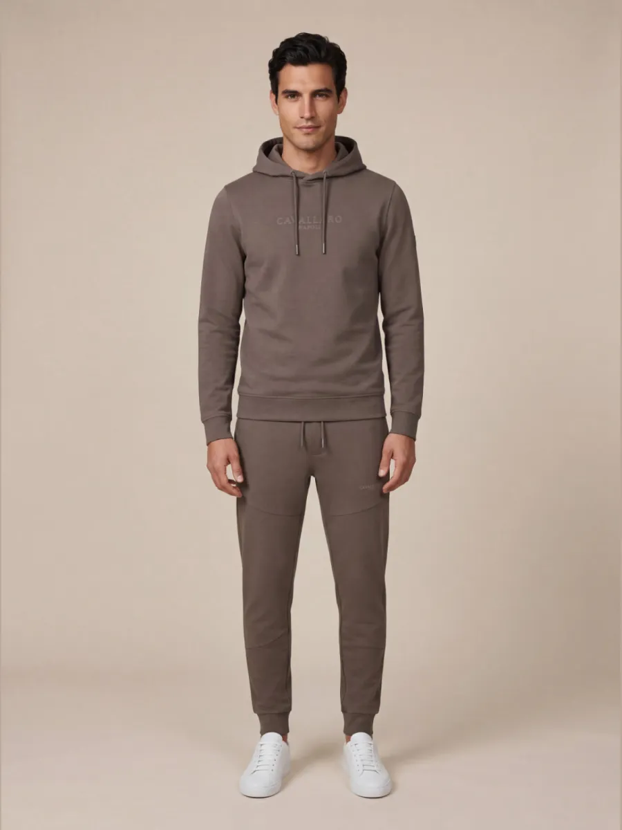 Cavallaro Joggingbroek - 121261021 - Taupe 2 Cavallaro Cavallaro Joggingbroek - 121261021 - Taupe