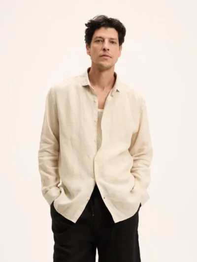 The GoodPeople The GoodPeople Overhemd - 10000201 - Beige