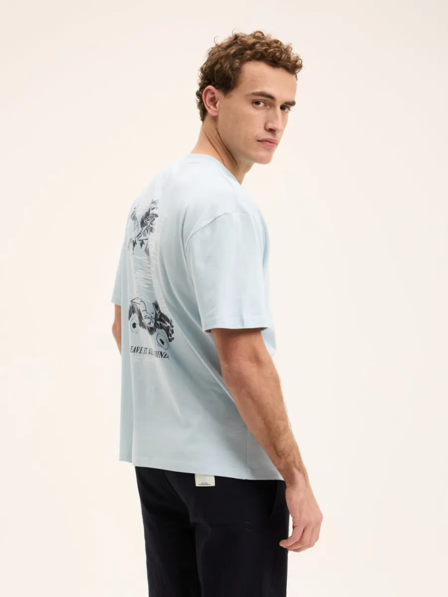 The GoodPeople T-shirt - 26110901 - Blauw 2 The GoodPeople The GoodPeople T-shirt - 26110901 - Blauw