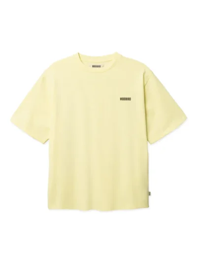 Woodbird Woodbird T-shirt - 2616-401 - Geel