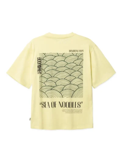 Woodbird Woodbird T-shirt - 2616-401 - Geel
