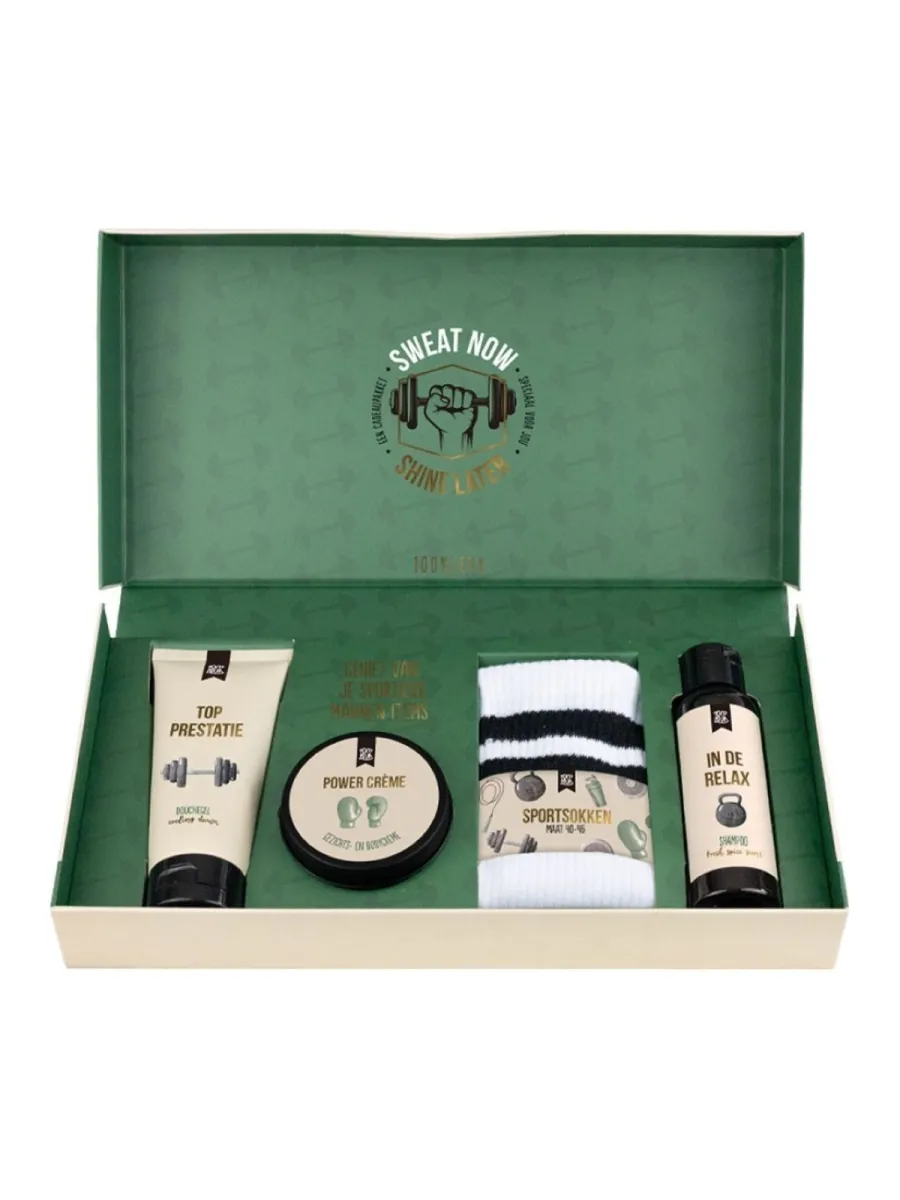 100% Leuk Gift set - PA0058 Sweat now Shine later 1 100% leuk 100% Leuk Gift set - PA0058 Sweat now Shine later