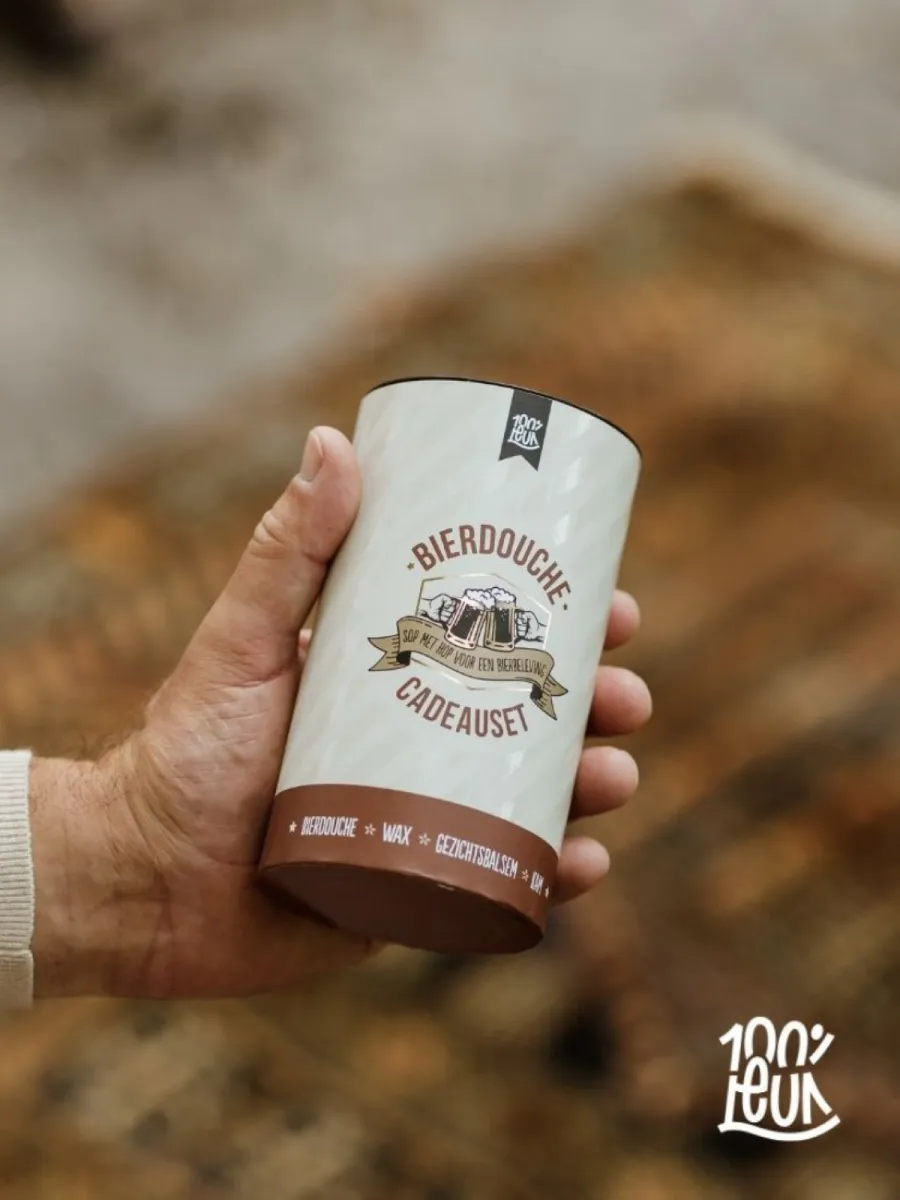 100% Leuk Gift set - PA0063 Bierdouche 3 100% leuk 100% Leuk Gift set - PA0063 Bierdouche