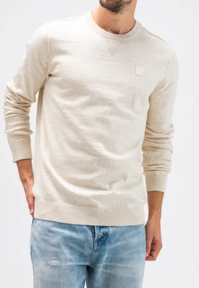 Butcher of Blue Butcher of Blue Trui - M2416002 - Beige