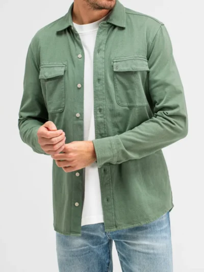 Butcher of Blue Butcher of Blue Overshirt - M2514021 - Groen