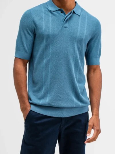 Butcher of Blue Butcher of Blue Polo - M2516017 - Blauw