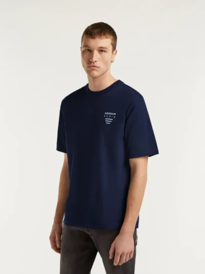 Denham Denham T-shirt - 01-25-01-52-190 - Blauw