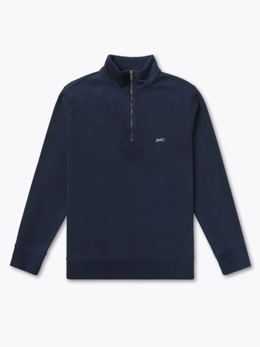 Denham Sweater - 01-25-07-60-020 - Blauw 1 Denham Denham Sweater - 01-25-07-60-020 - Blauw