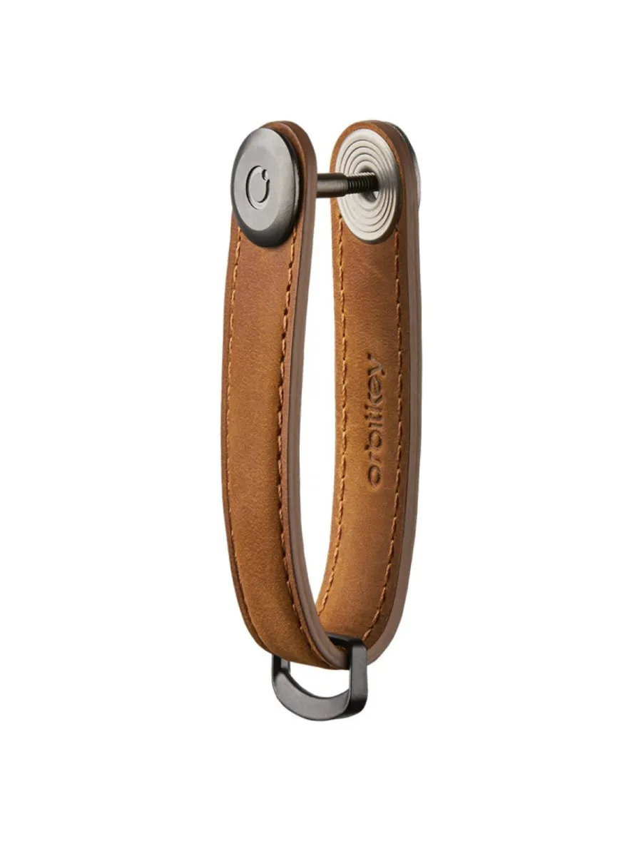 Orbitkey Sleutelhanger - CRAZY HORSE - Bruin 3 Orbitkey Orbitkey Sleutelhanger - CRAZY HORSE - Bruin
