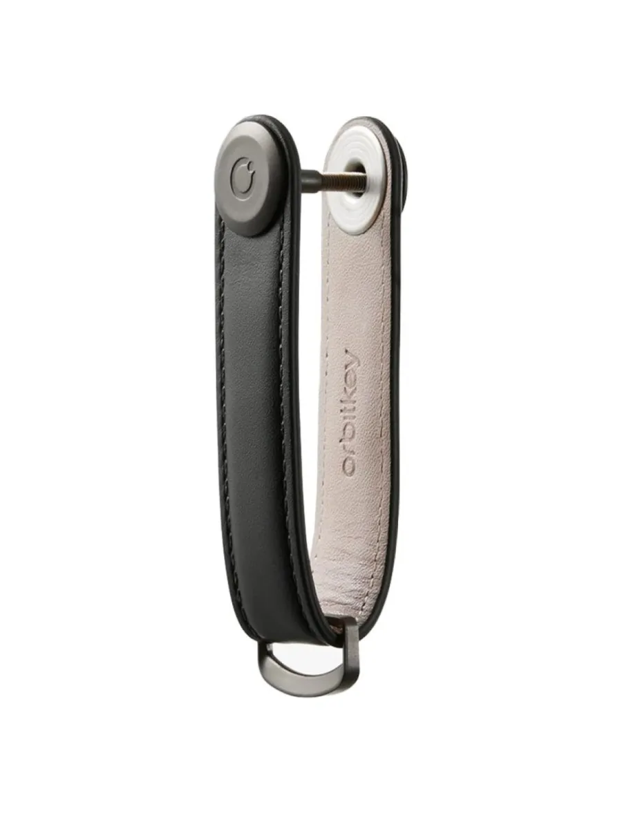 Orbitkey Sleutelhanger - LEATHER 2.0 - Zwart 3 Orbitkey Orbitkey Sleutelhanger - LEATHER 2.0 - Zwart