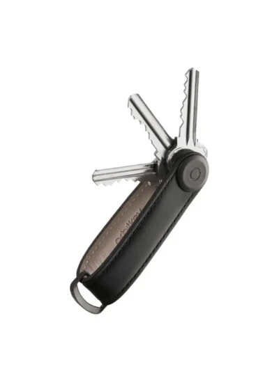 Orbitkey Orbitkey Sleutelhanger - LEATHER 2.0 - Zwart