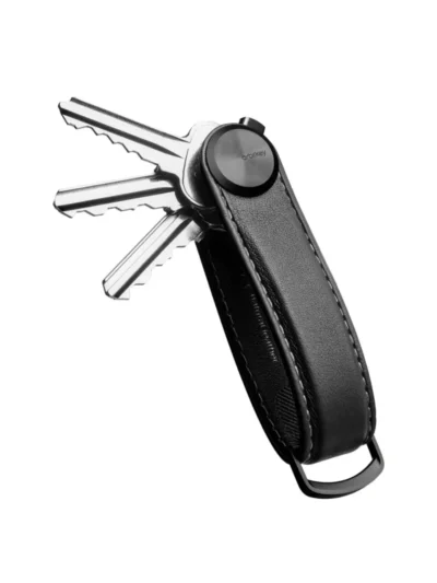 Orbitkey Orbitkey Sleutelhanger - Pro Leather - Zwart