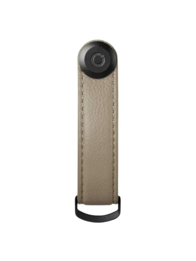 Orbitkey Orbitkey Sleutelhanger - PEBBLED LEATHER - Beige