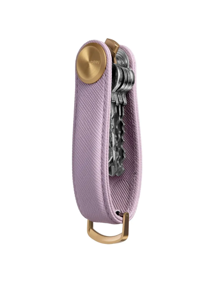 Orbitkey Sleutelhanger - Pro Saffiano Lilac - Roze 3 Orbitkey Orbitkey Sleutelhanger - Pro Saffiano Lilac - Roze