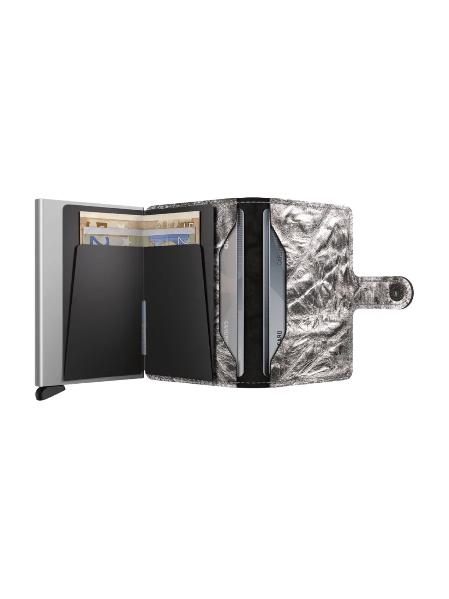 Secrid Portemonnee - Mini Wallet Crunch - Zilver 4 Secrid Secrid Portemonnee - Mini Wallet Crunch - Zilver