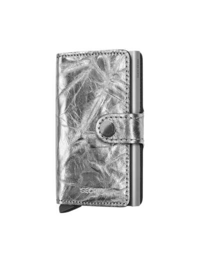 Secrid Secrid Portemonnee - Mini Wallet Crunch - Zilver