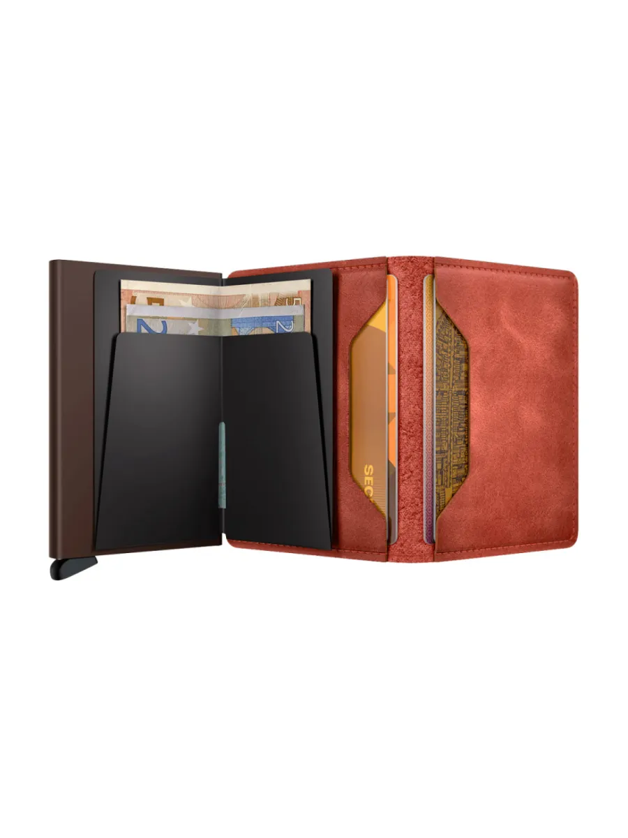 Secrid Portemonnee - Slim Wallet Vintage - Oranje 4 Secrid Secrid Portemonnee - Slim Wallet Vintage - Oranje
