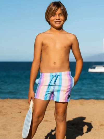 Son of a Beach Son of a Beach Kids Zwemshort - STRIPES - Dessin