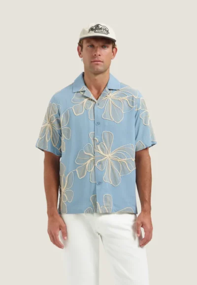 Dstrezzed Dstrezzed Overshirt - 314000 - Blauw