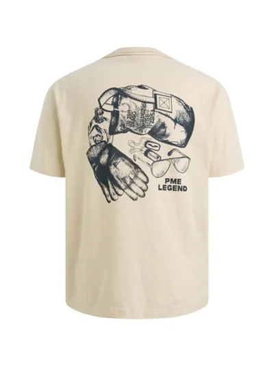 PME Legend PME Legend T-shirt - PTSS2606577 - Beige