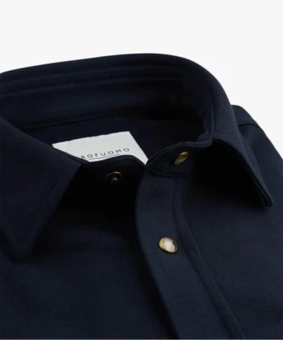 Profuomo Profuomo Overshirt - PPXF10001J - Blauw