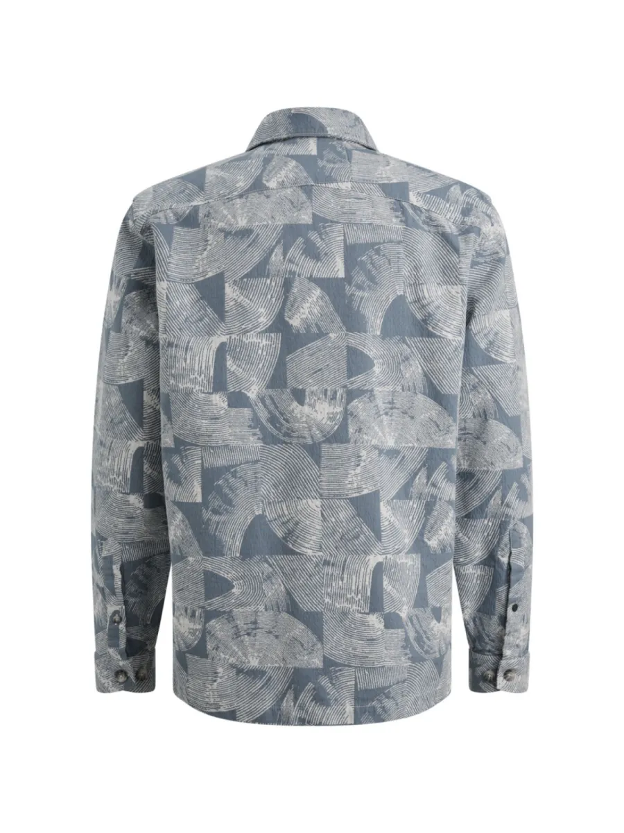 Cast Iron Overshirt - CSI2604254 - Blauw 2 Cast Iron Cast Iron Overshirt - CSI2604254 - Blauw