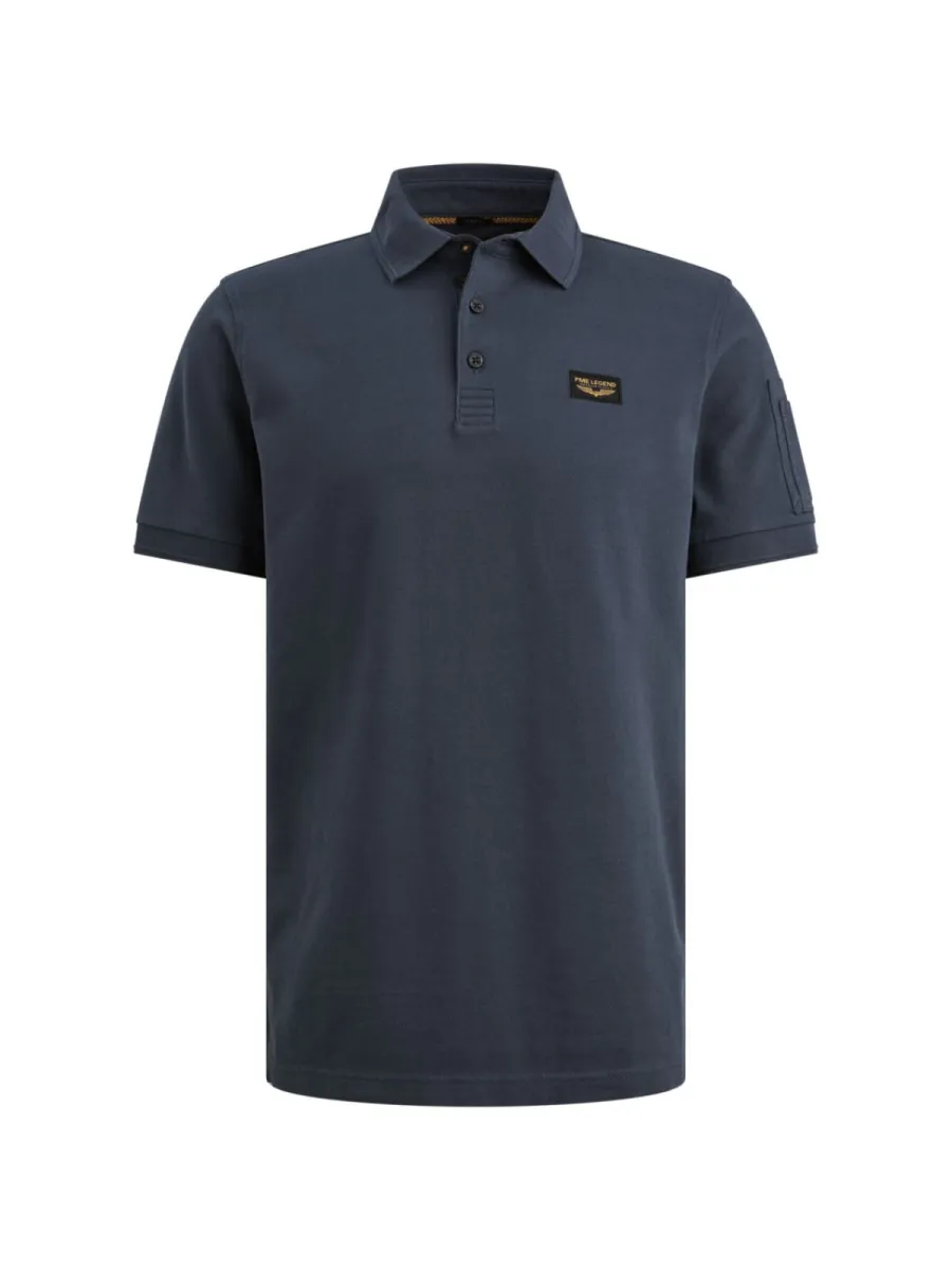 PME Legend Polo - PPSS2602899 - Blauw 1 PME Legend PME Legend Polo - PPSS2602899 - Blauw