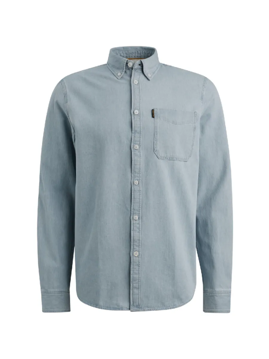 PME Legend Overhemd - PSI2602238 - Blauw 1 PME Legend PME Legend Overhemd - PSI2602238 - Blauw