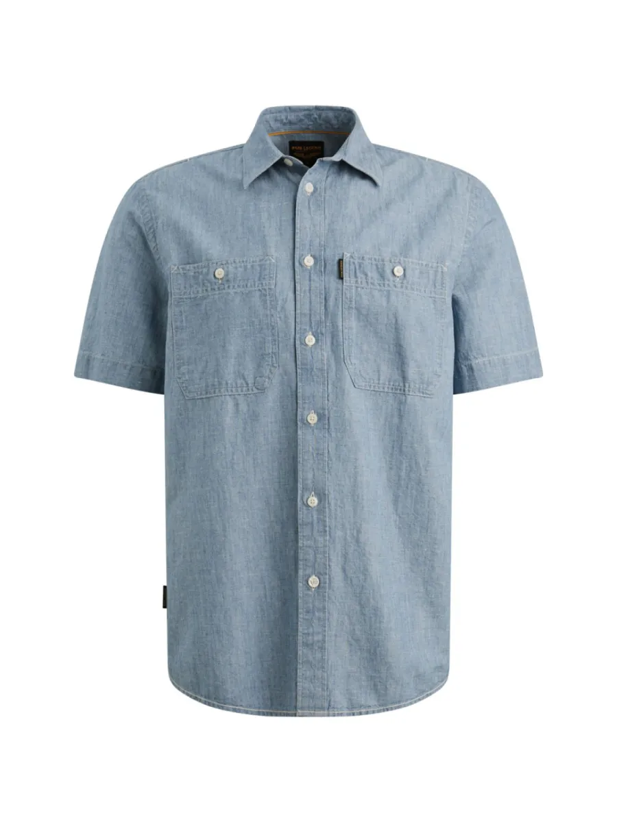PME Legend Overhemd - PSIS2603271 - Blauw 1 PME Legend PME Legend Overhemd - PSIS2603271 - Blauw