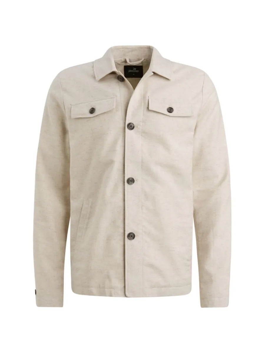 Vanguard Overshirt - VBL2604190 - Beige 1 Vanguard Vanguard Overshirt - VBL2604190 - Beige