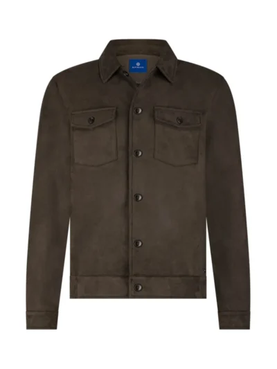 Blue Industry Blue Industry Overshirt - MILANOW25-M42 - Bruin