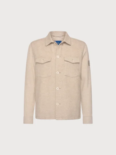 Blue Industry Blue Industry Overshirt - NAPOLI-W26-M13 - Beige