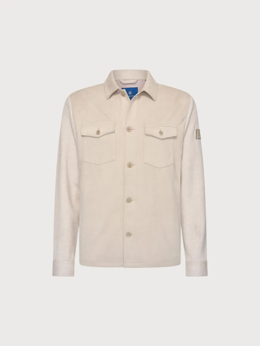 Blue Industry Blue Industry Overshirt - NAPOLI-W26-M42 - Grijs