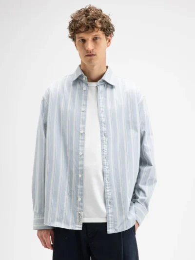 Butcher of Blue Butcher of Blue Overhemd - M2624045 - Blauw