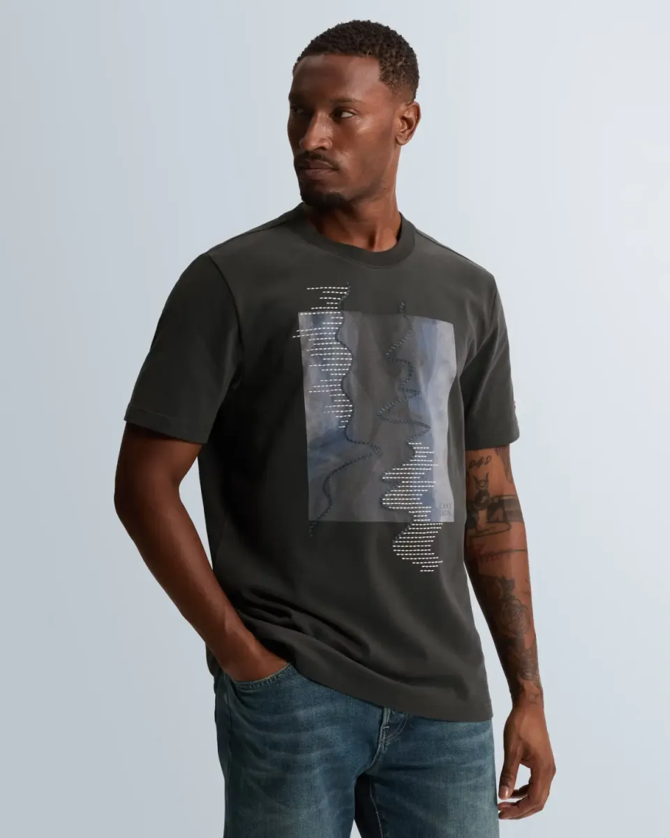 Cast Iron T-shirt - CTSS2608509 - Grijs 2 Cast Iron Cast Iron T-shirt - CTSS2608509 - Grijs